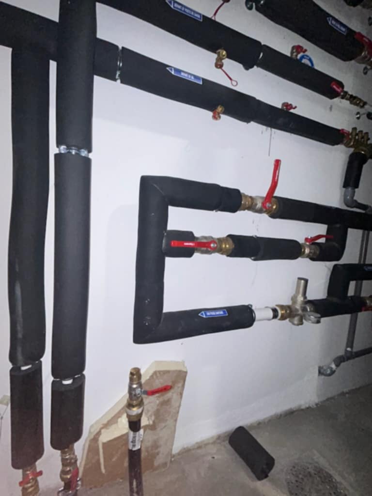 Système de tuyauterie isolée